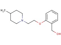 {2-[2-(4-methyl-1-piperidinyl)ethoxy]phenyl}methanol
