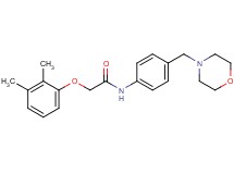 2-(2,3-dimethylphenoxy)-N-[4-(4-morpholinylmethyl)phenyl]acetamide