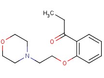 1-{2-[2-(4-morpholinyl)ethoxy]phenyl}-1-propanone hydrochloride