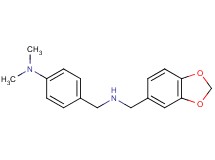 (1,3-benzodioxol-5-ylmethyl)[4-(dimethylamino)benzyl]amine hydrochloride