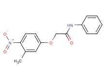 2-(3-methyl-4-nitrophenoxy)-N-phenylacetamide