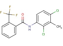 N-(2,4-dichloro-3-methylphenyl)-2-(trifluoromethyl)benzamide