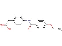{4-[(4-ethoxybenzoyl)amino]phenyl}acetic acid