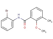 N-(2-bromophenyl)-2-methoxy-3-methylbenzamide
