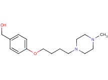 {4-[4-(4-methylpiperazin-1-yl)butoxy]phenyl}methanol hydrochloride