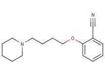 2-[4-(1-piperidinyl)butoxy]benzonitrile hydrochloride