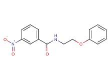3-nitro-N-(2-phenoxyethyl)benzamide