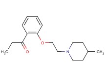 1-{2-[2-(4-methylpiperidin-1-yl)ethoxy]phenyl}propan-1-one hydrochloride