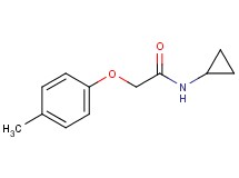 N-cyclopropyl-2-(4-methylphenoxy)acetamide