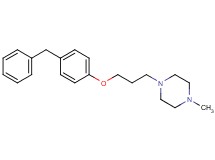 1-[3-(4-benzylphenoxy)propyl]-4-methylpiperazine hydrochloride