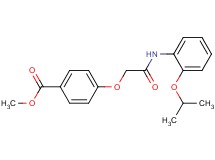 methyl 4-{2-[(2-isopropoxyphenyl)amino]-2-oxoethoxy}benzoate