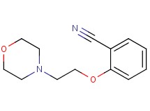 2-[2-(4-morpholinyl)ethoxy]benzonitrile hydrochloride