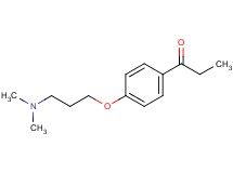 1-{4-[3-(dimethylamino)propoxy]phenyl}-1-propanone hydrochloride