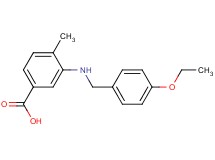 3-[(4-ethoxybenzyl)amino]-4-methylbenzoic acid