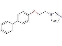 1-[2-(4-biphenylyloxy)ethyl]-1H-imidazole hydrochloride
