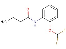N-[2-(difluoromethoxy)phenyl]butanamide