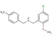(5-chloro-2-methoxybenzyl)(4-methylbenzyl)amine hydrochloride