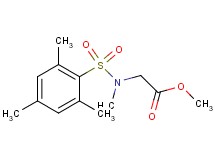 methyl N-(mesitylsulfonyl)-N-methylglycinate
