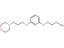 4-[3-(3-butoxyphenoxy)propyl]morpholine hydrochloride