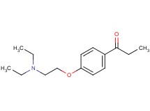 1-{4-[2-(diethylamino)ethoxy]phenyl}-1-propanone hydrochloride