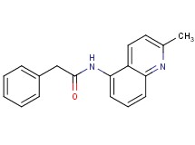 N-(2-methyl-5-quinolinyl)-2-phenylacetamide