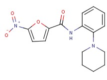 5-nitro-N-[2-(1-piperidinyl)phenyl]-2-furamide