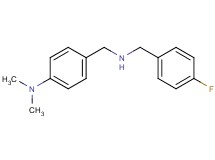 [4-(dimethylamino)benzyl](4-fluorobenzyl)amine hydrochloride