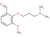 2-[3-(dimethylamino)propoxy]-3-methoxybenzaldehyde hydrochloride