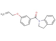 1-[3-(allyloxy)benzoyl]indoline