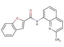 N-(2-methyl-8-quinolinyl)-1-benzofuran-2-carboxamide