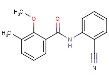 N-(2-cyanophenyl)-2-methoxy-3-methylbenzamide
