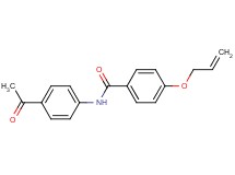 N-(4-acetylphenyl)-4-(allyloxy)benzamide