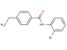 N-(2-bromophenyl)-4-ethylbenzamide