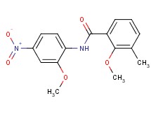 2-methoxy-N-(2-methoxy-4-nitrophenyl)-3-methylbenzamide