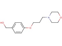 {4-[3-(4-morpholinyl)propoxy]phenyl}methanol hydrochloride