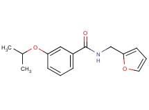 N-(2-furylmethyl)-3-isopropoxybenzamide