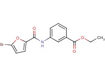 ethyl 3-[(5-bromo-2-furoyl)amino]benzoate