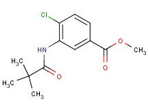 methyl 4-chloro-3-[(2,2-dimethylpropanoyl)amino]benzoate