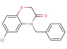 4-benzyl-6-chloro-2H-1,4-benzoxazin-3(4H)-one