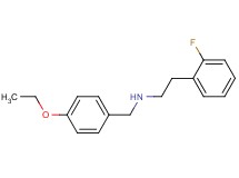 N-(4-ethoxybenzyl)-2-(2-fluorophenyl)ethanamine hydrochloride