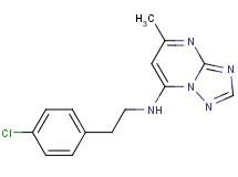 N-[2-(4-chlorophenyl)ethyl]-5-methyl[1,2,4]triazolo[1,5-a]pyrimidin-7-amine