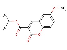 isopropyl 6-methoxy-2-oxo-2H-chromene-3-carboxylate