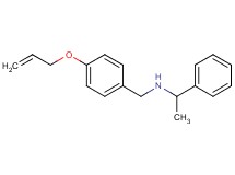 N-[4-(allyloxy)benzyl]-1-phenylethanamine hydrochloride