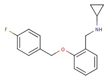 N-{2-[(4-fluorobenzyl)oxy]benzyl}cyclopropanamine