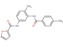 N-{4-methyl-3-[(4-methylbenzoyl)amino]phenyl}-2-furamide