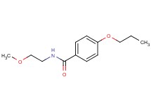 N-(2-methoxyethyl)-4-propoxybenzamide