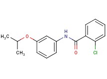 2-chloro-N-(3-isopropoxyphenyl)benzamide