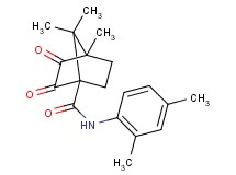 N-(2,4-dimethylphenyl)-4,7,7-trimethyl-2,3-dioxobicyclo[2.2.1]heptane-1-carboxamide