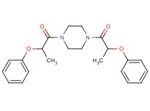 1,4-bis(2-phenoxypropanoyl)piperazine