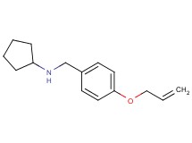 N-[4-(allyloxy)benzyl]cyclopentanamine hydrochloride